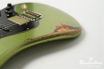 XSC-2(Custom HSH) - Teal Green Metallic over 3TB / Heavy Aged / Alder / R / RM #2615