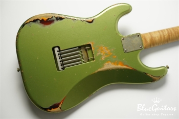 XSC-2(Custom HSH) - Teal Green Metallic over 3TB / Heavy Aged / Alder / R / RM #2615