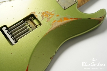 XSC-2(Custom HSH) - Teal Green Metallic over 3TB / Heavy Aged / Alder / R / RM #2615