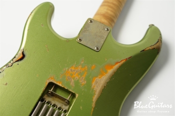 XSC-2(Custom HSH) - Teal Green Metallic over 3TB / Heavy Aged / Alder / R / RM #2615