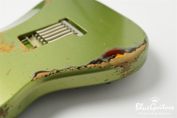 XSC-2(Custom HSH) - Teal Green Metallic over 3TB / Heavy Aged / Alder / R / RM #2615