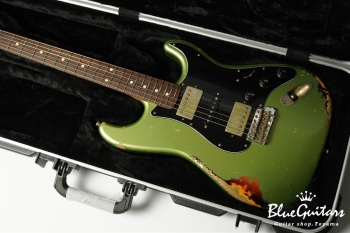 XSC-2(Custom HSH) - Teal Green Metallic over 3TB / Heavy Aged / Alder / R / RM #2615