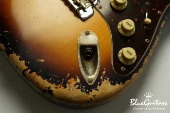 XSC-2 - 2Tone Burst / Super Heavy Aged / Alder / R / Roasted Flame Maple Neck #2612