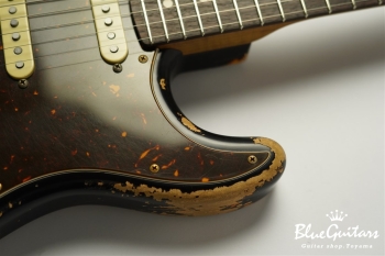 XSC-2 - 2Tone Burst / Super Heavy Aged / Alder / R / Roasted Flame Maple Neck #2612