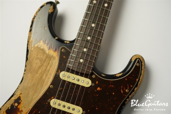 XSC-2 - 2Tone Burst / Super Heavy Aged / Alder / R / Roasted Flame Maple Neck #2612