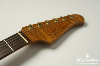 XSC-2 - 2Tone Burst / Super Heavy Aged / Alder / R / Roasted Flame Maple Neck #2612