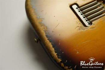 XSC-2 - 2Tone Burst / Super Heavy Aged / Alder / R / Roasted Flame Maple Neck #2612