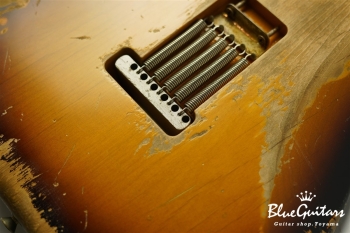 XSC-2 - 2Tone Burst / Super Heavy Aged / Alder / R / Roasted Flame Maple Neck #2612