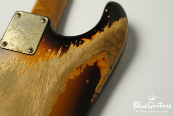 XSC-2 - 2Tone Burst / Super Heavy Aged / Alder / R / Roasted Flame Maple Neck #2612