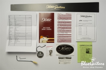 XSC-2 - 2Tone Burst / Super Heavy Aged / Alder / R / Roasted Flame Maple Neck #2612