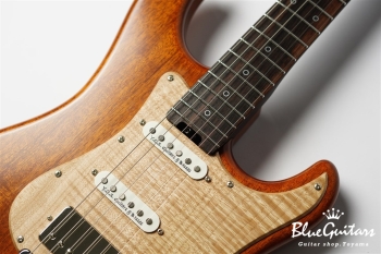 QUINTIC Rosewood Neck/Flame Maple Pickguard