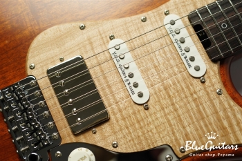 QUINTIC Rosewood Neck/Flame Maple Pickguard