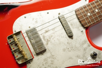 IRIS Standard #127 - Fiesta Red over 3Tone Sunburst