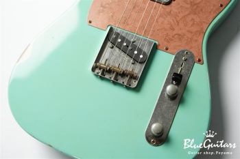 Model T. #136 Medium Aged - Seafoam Green with Copper Pink