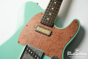 Model T. #136 Medium Aged - Seafoam Green with Copper Pink