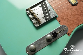 Model T. #136 Medium Aged - Seafoam Green with Copper Pink