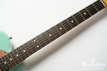 Model T. #136 Medium Aged - Seafoam Green with Copper Pink