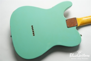 Model T. #136 Medium Aged - Seafoam Green with Copper Pink