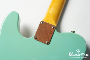 Model T. #136 Medium Aged - Seafoam Green with Copper Pink