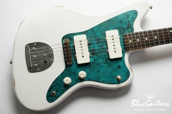 Model JM. #139 Light Aged - White Blonde with Blu 