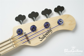 Metroline ML21 VJ4 ASH / Swamp Ash Body / 4-String - Olympic White