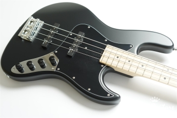 Metroline ML21 VJ4 ASH / Swamp Ash Body / 4-String - Black Satin