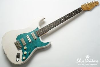 Model S. Patina #107 Light Aged - White Blonde with Orii Blue Conversion