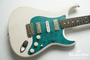 Model S. Patina #107 Light Aged - White Blonde with Orii Blue Conversion