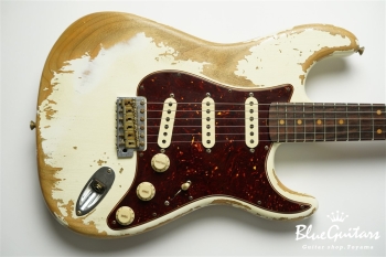 Limited 1962 Stratocaster Super Heavy Relic / Roasted Maple Neck - Aged Olympic White