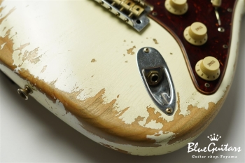 Limited 1962 Stratocaster Super Heavy Relic / Roasted Maple Neck - Aged Olympic White