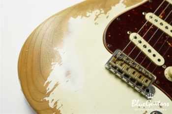 Limited 1962 Stratocaster Super Heavy Relic / Roasted Maple Neck - Aged Olympic White