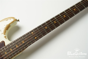 Limited 1962 Stratocaster Super Heavy Relic / Roasted Maple Neck - Aged Olympic White