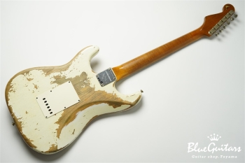 Limited 1962 Stratocaster Super Heavy Relic / Roasted Maple Neck - Aged Olympic White