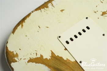 Limited 1962 Stratocaster Super Heavy Relic / Roasted Maple Neck - Aged Olympic White