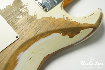 Limited 1962 Stratocaster Super Heavy Relic / Roasted Maple Neck - Aged Olympic White