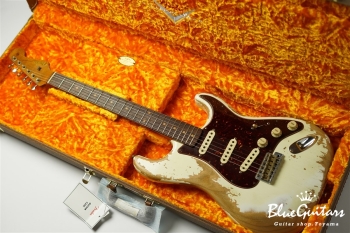 Limited 1962 Stratocaster Super Heavy Relic / Roasted Maple Neck - Aged Olympic White