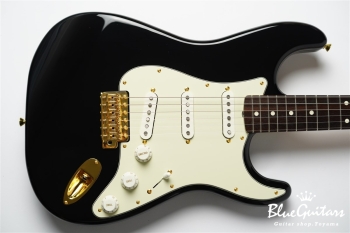 FSR MIJ Traditional 60s Stratocaster Matching Head with Gold Hardware/Black