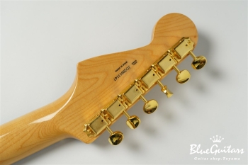 FSR MIJ Traditional 60s Stratocaster Matching Head with Gold Hardware/Black