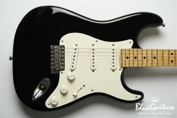 MBS Eric Clapton Stratocaster Flame Neck Masterbuilt by Todd Krause - Black