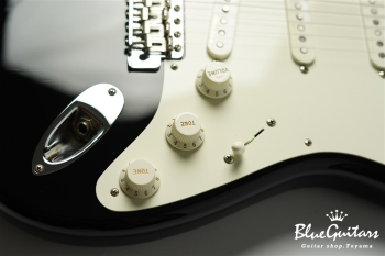 MBS Eric Clapton Stratocaster Flame Neck Masterbuilt by Todd Krause - Black