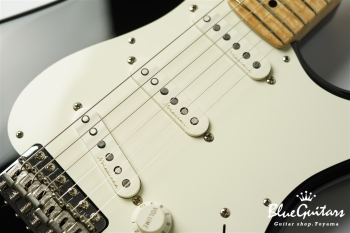 MBS Eric Clapton Stratocaster Flame Neck Masterbuilt by Todd Krause - Black