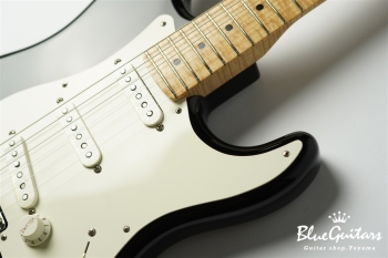 MBS Eric Clapton Stratocaster Flame Neck Masterbuilt by Todd Krause - Black