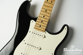 MBS Eric Clapton Stratocaster Flame Neck Masterbuilt by Todd Krause - Black