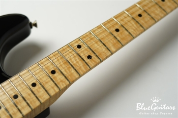 MBS Eric Clapton Stratocaster Flame Neck Masterbuilt by Todd Krause - Black