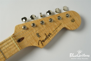 MBS Eric Clapton Stratocaster Flame Neck Masterbuilt by Todd Krause - Black