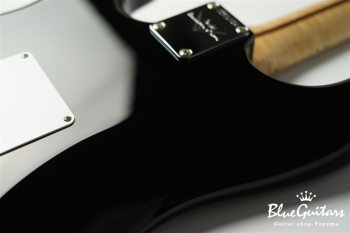 MBS Eric Clapton Stratocaster Flame Neck Masterbuilt by Todd Krause - Black