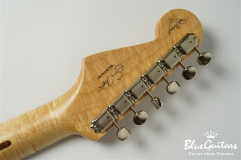 MBS Eric Clapton Stratocaster Flame Neck Masterbuilt by Todd Krause - Black