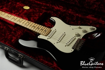 MBS Eric Clapton Stratocaster Flame Neck Masterbuilt by Todd Krause - Black