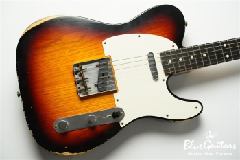 1960 Telecaster Relic - Faded 3-Tone Sunburst