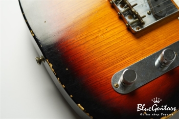 1960 Telecaster Relic - Faded 3-Tone Sunburst